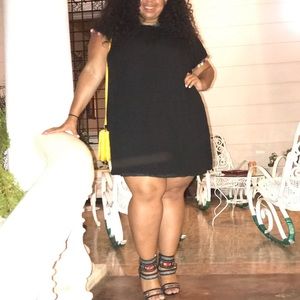 Pom-Pom Sleeve dress